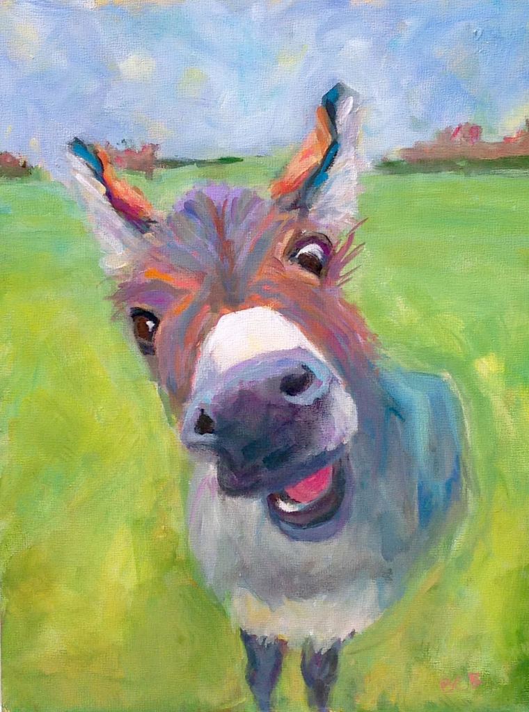 Donkey Painting, Donkey art
